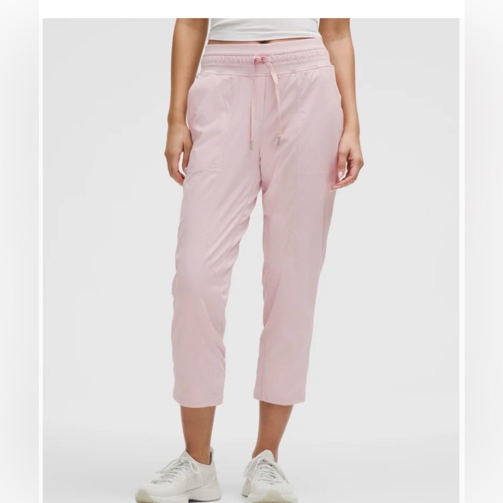 Lululemon  Light Pink Dance Studio Mid Rise Cropped Pants